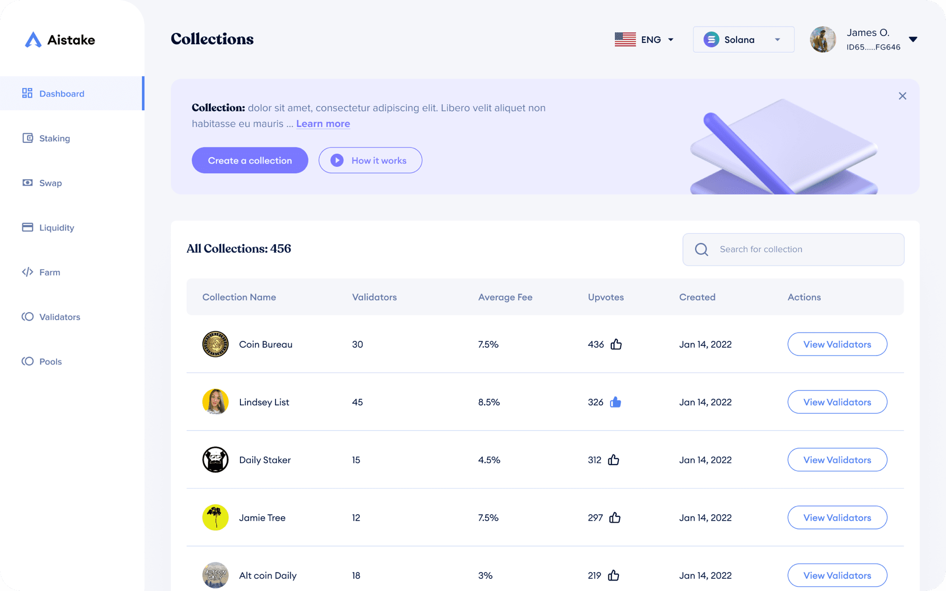 Validator Collections: Crowdsourced Risk Diversification