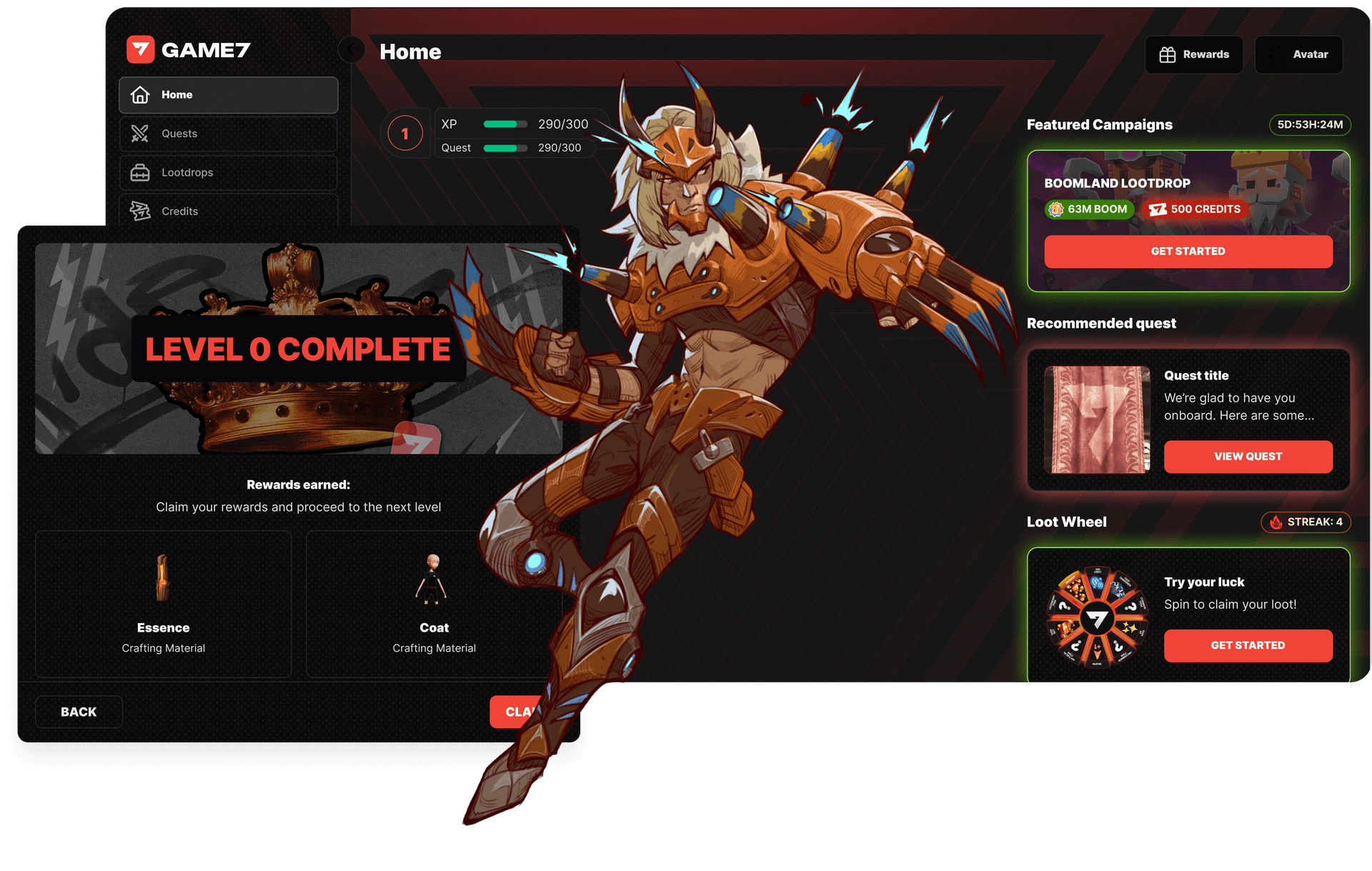 Game7 platform overview