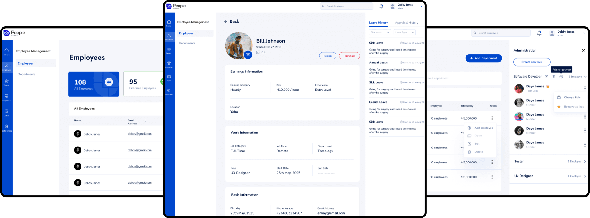 Employee Management: Humanizing Administrative Data