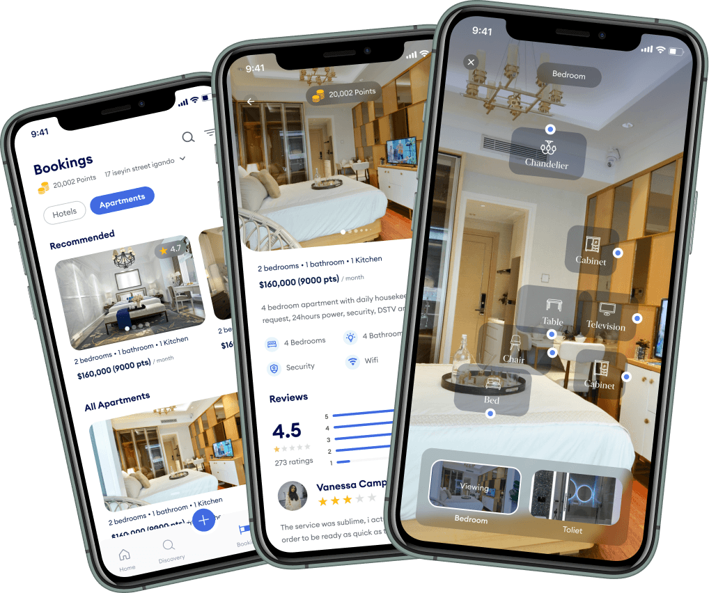 Accommodation and Immersive Bookings