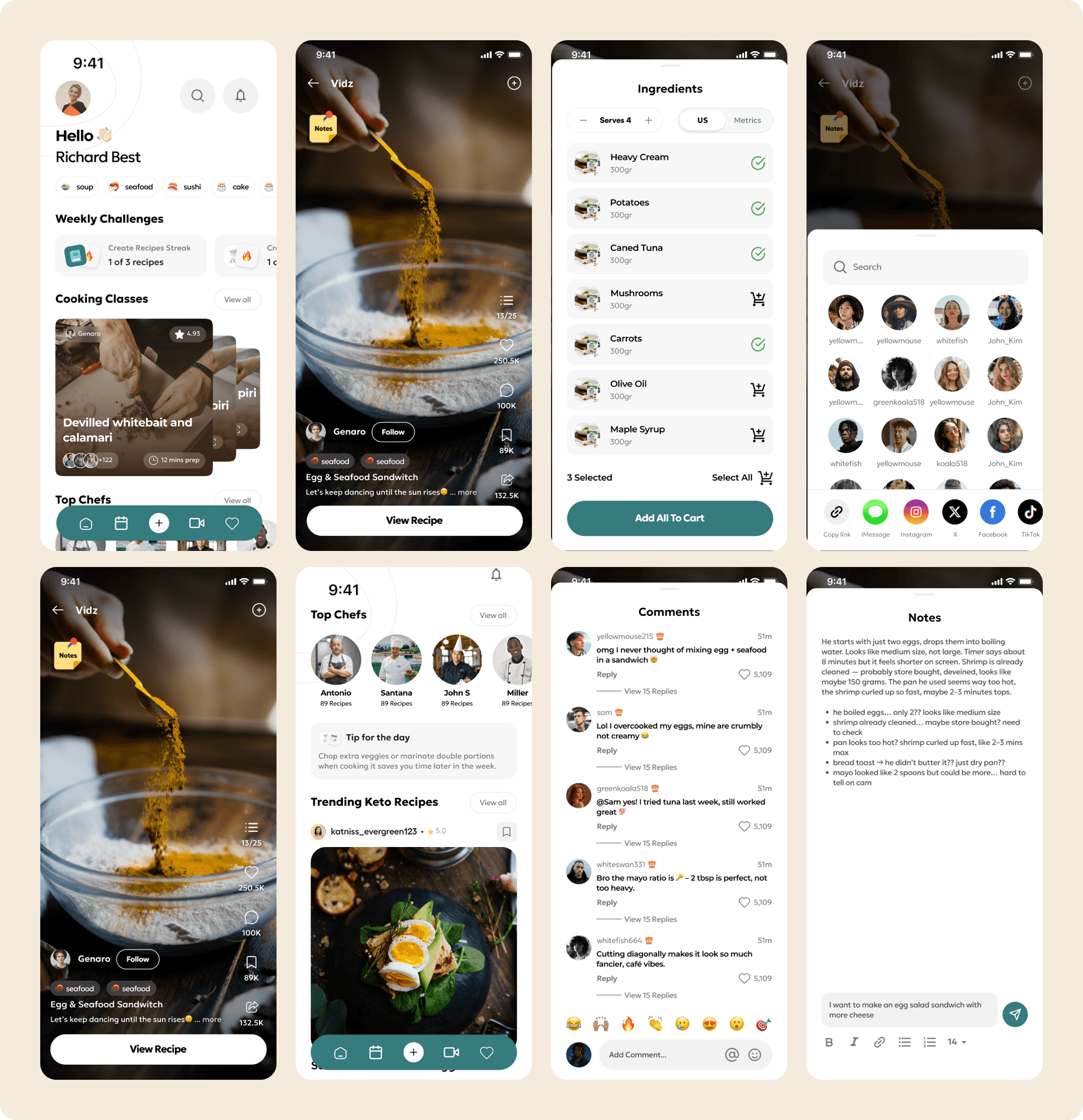 Simplified home and discovery