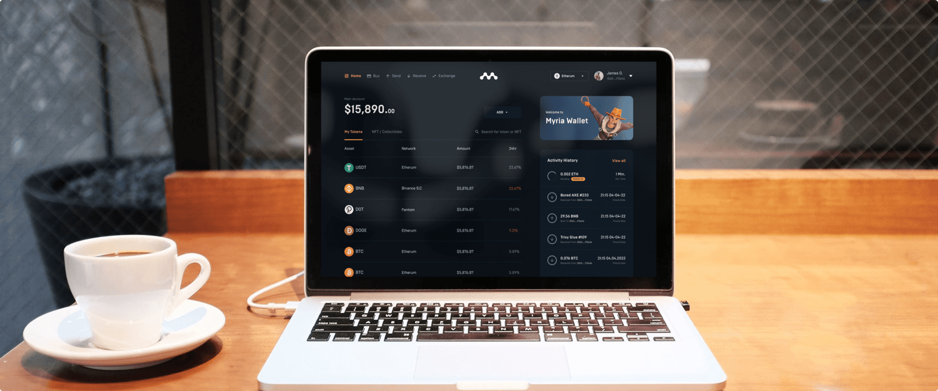 Myria Wallet, gaming rewards ecosystem wallet