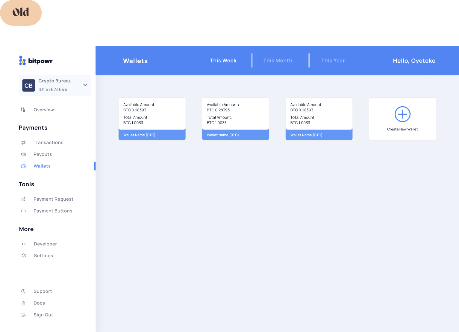 Managing Everything in One Place (The Asset Page), before