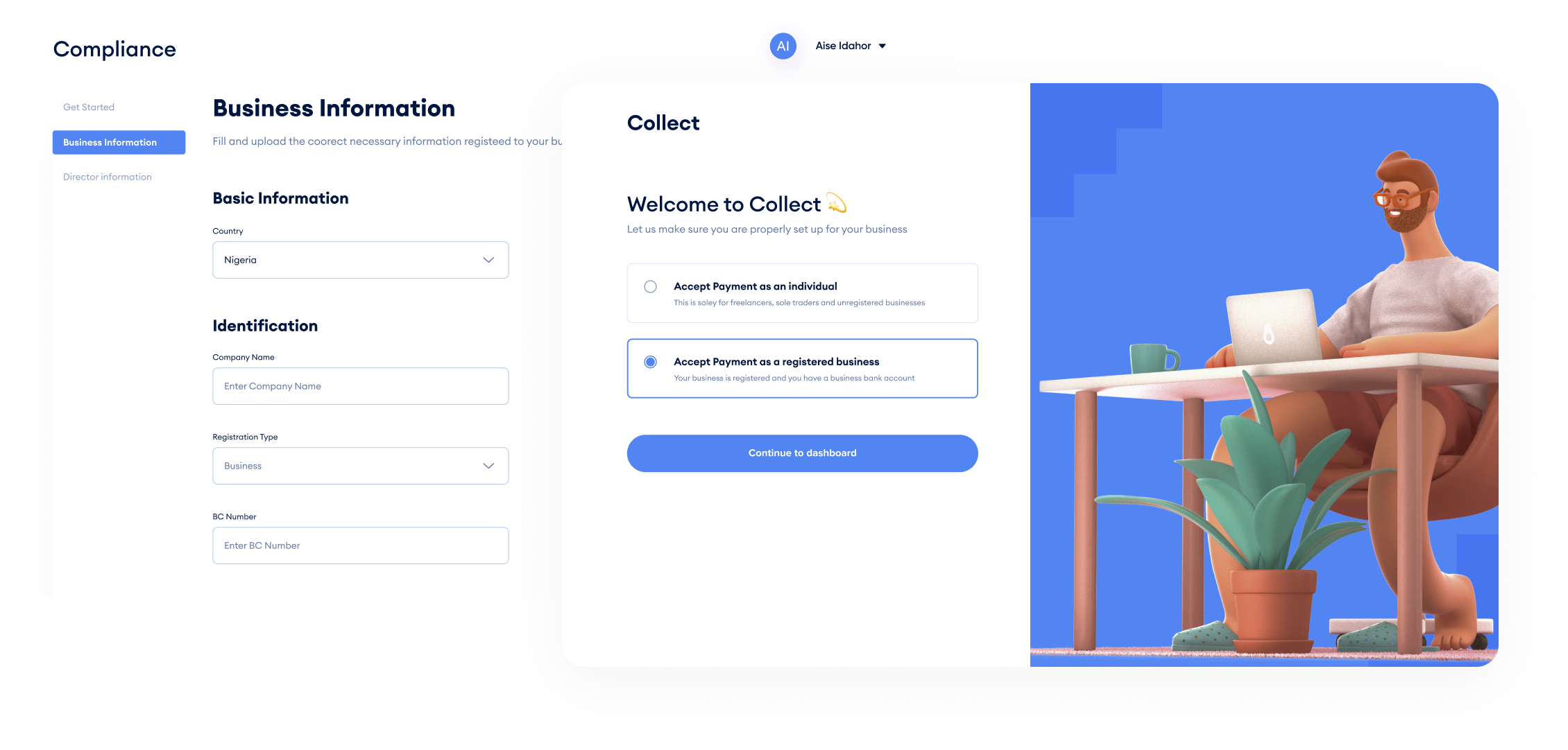 Onboarding: Getting Businesses Started, Fast.