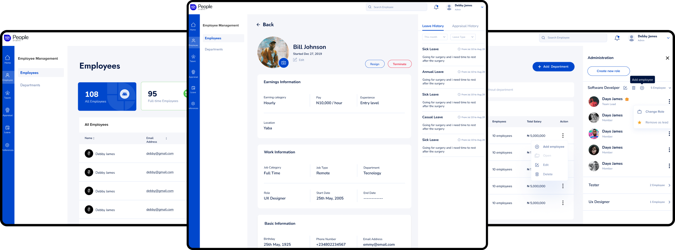 Employee Management: Humanizing Administrative Data