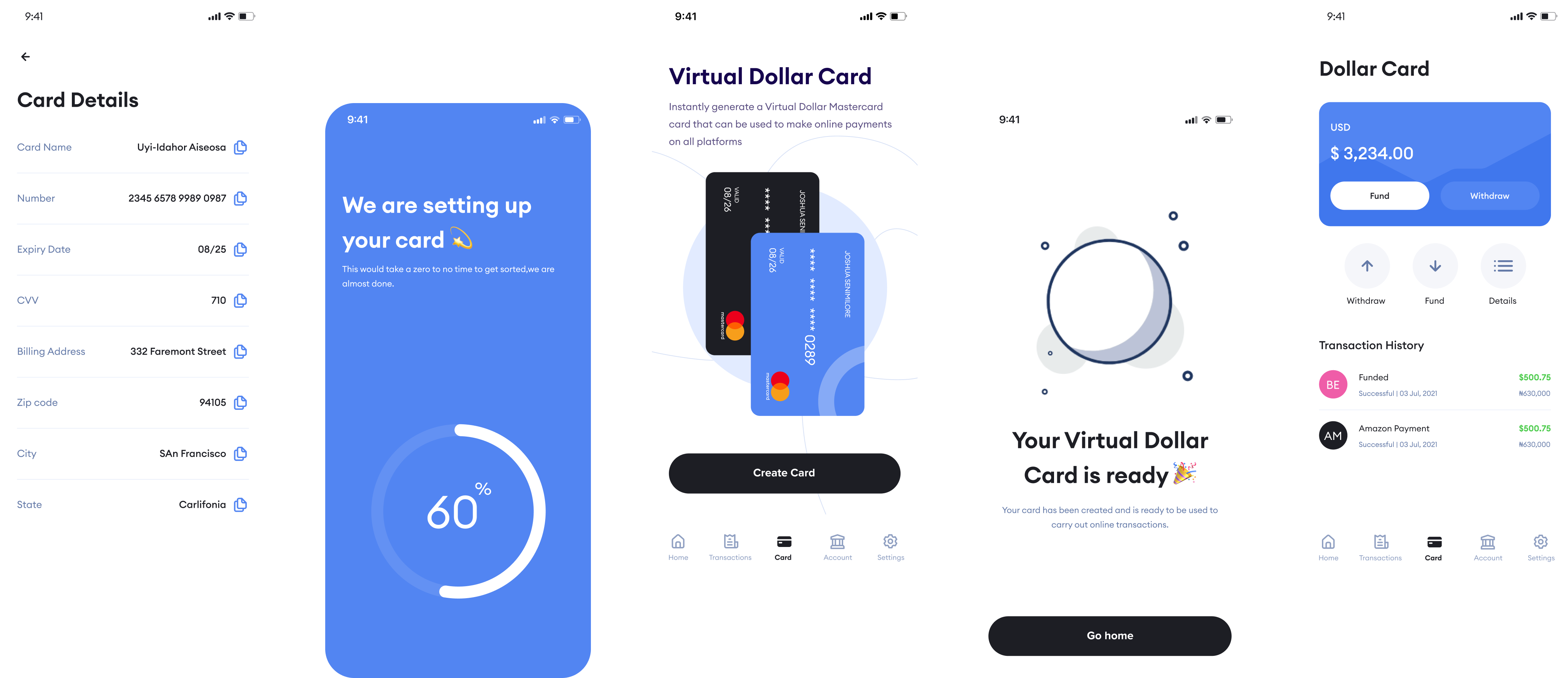 Dollar Virtual Cards: Borderless Spending