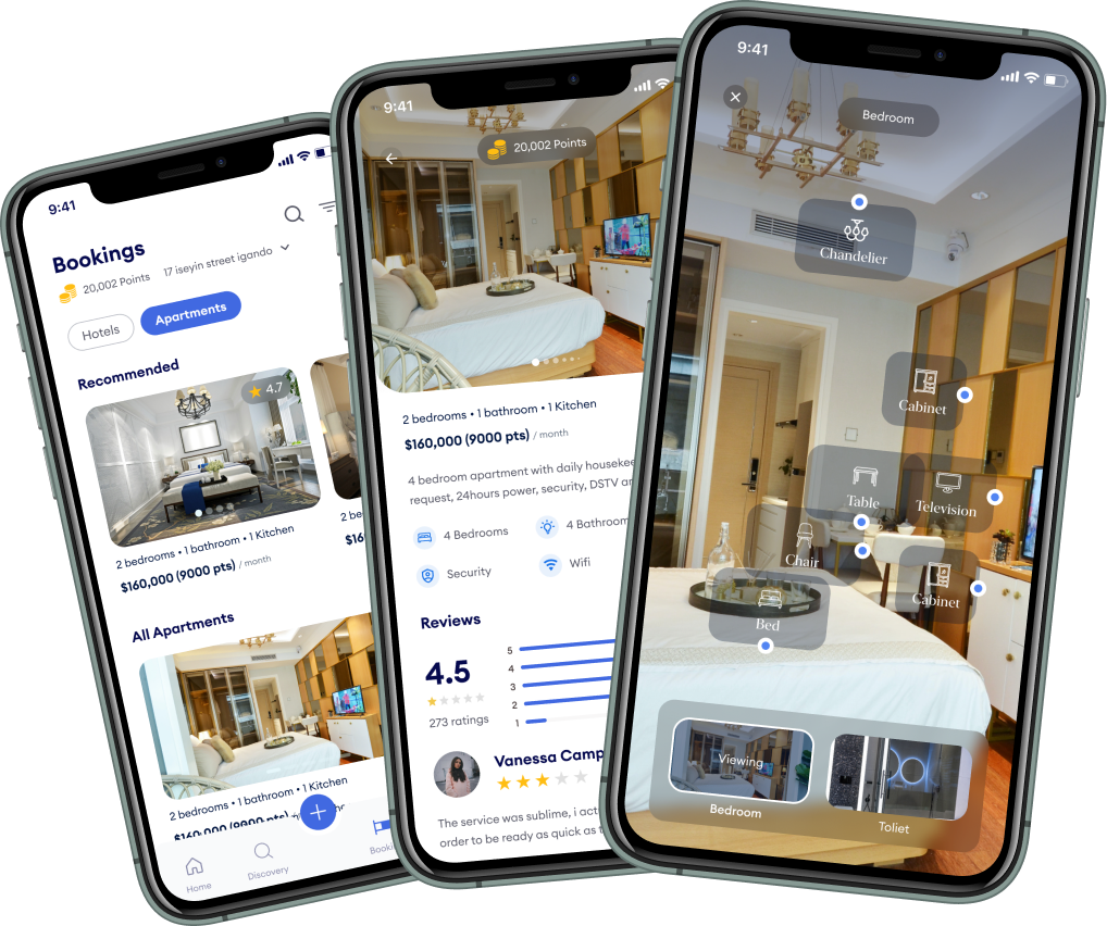Accommodation and Immersive Bookings